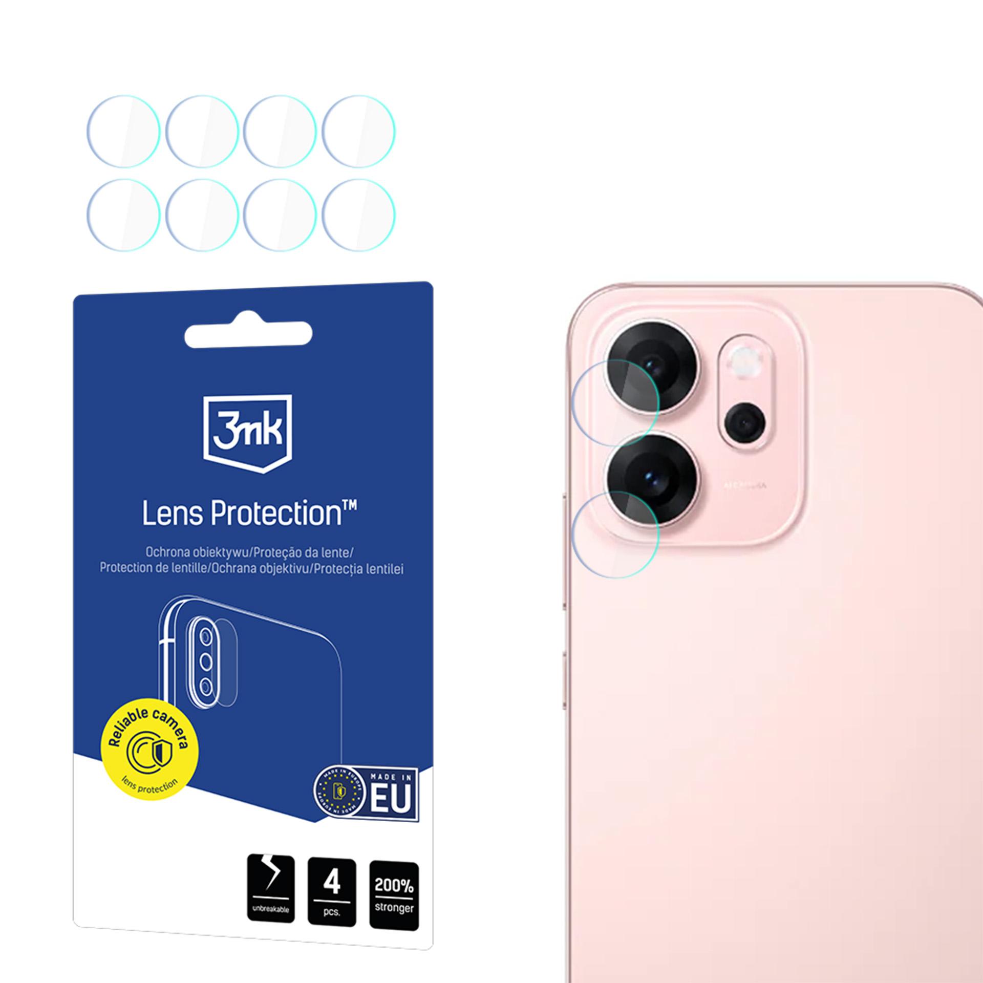 3mk Lens Protection – kameras objektīva aizsargs modelim Oppo Reno 14 F/ 14 FS 5G