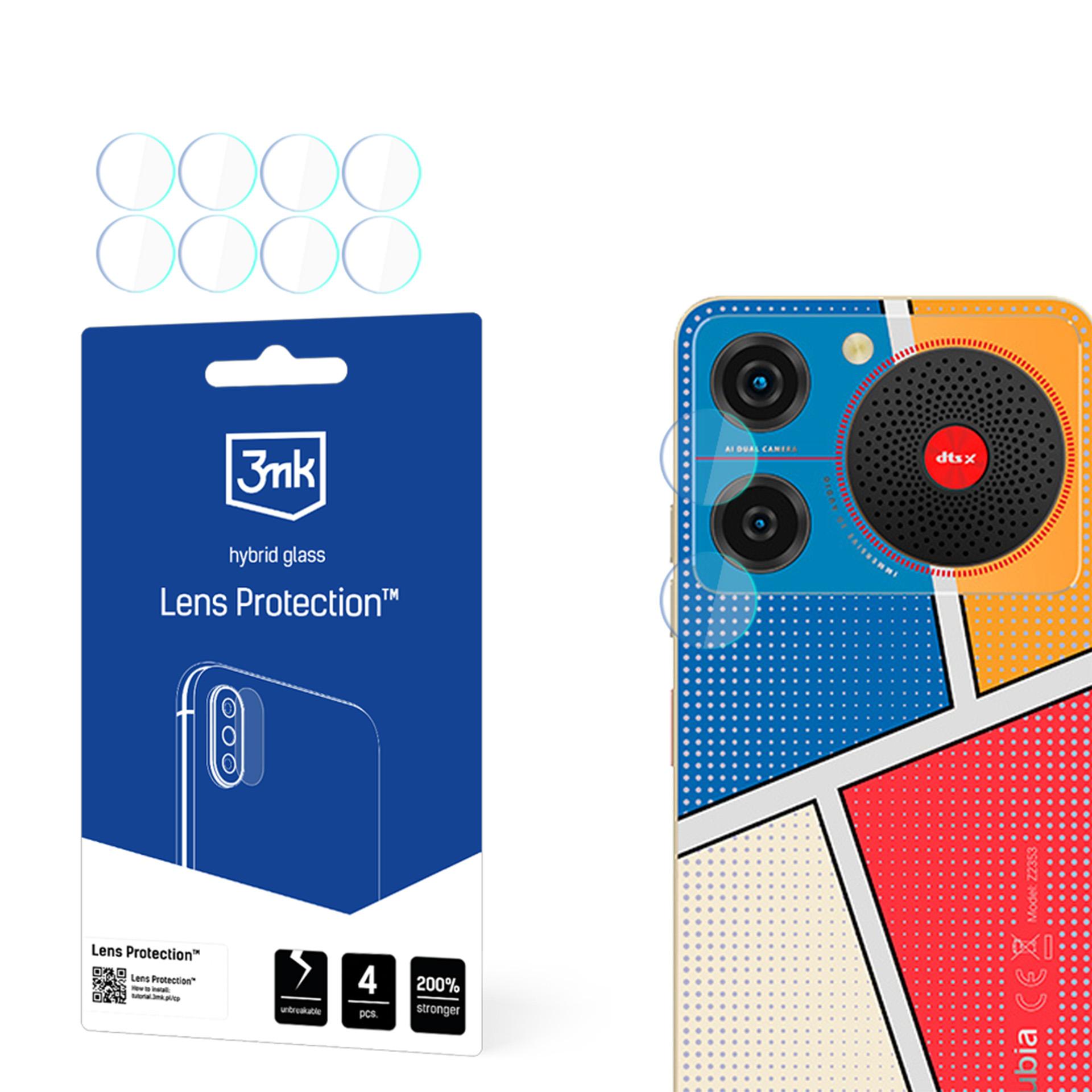 3mk Lens Protection – kameras objektīva aizsargs modelim Nubia Music