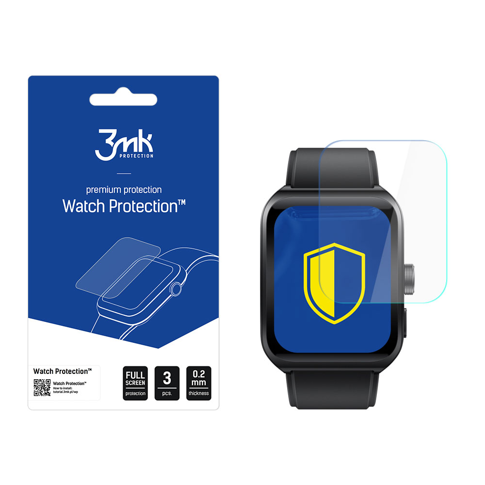 3mk Watch Protection ARC – viedpulksteņa ekrāna aizsargs modelim Oppo Watch 4 Pro
