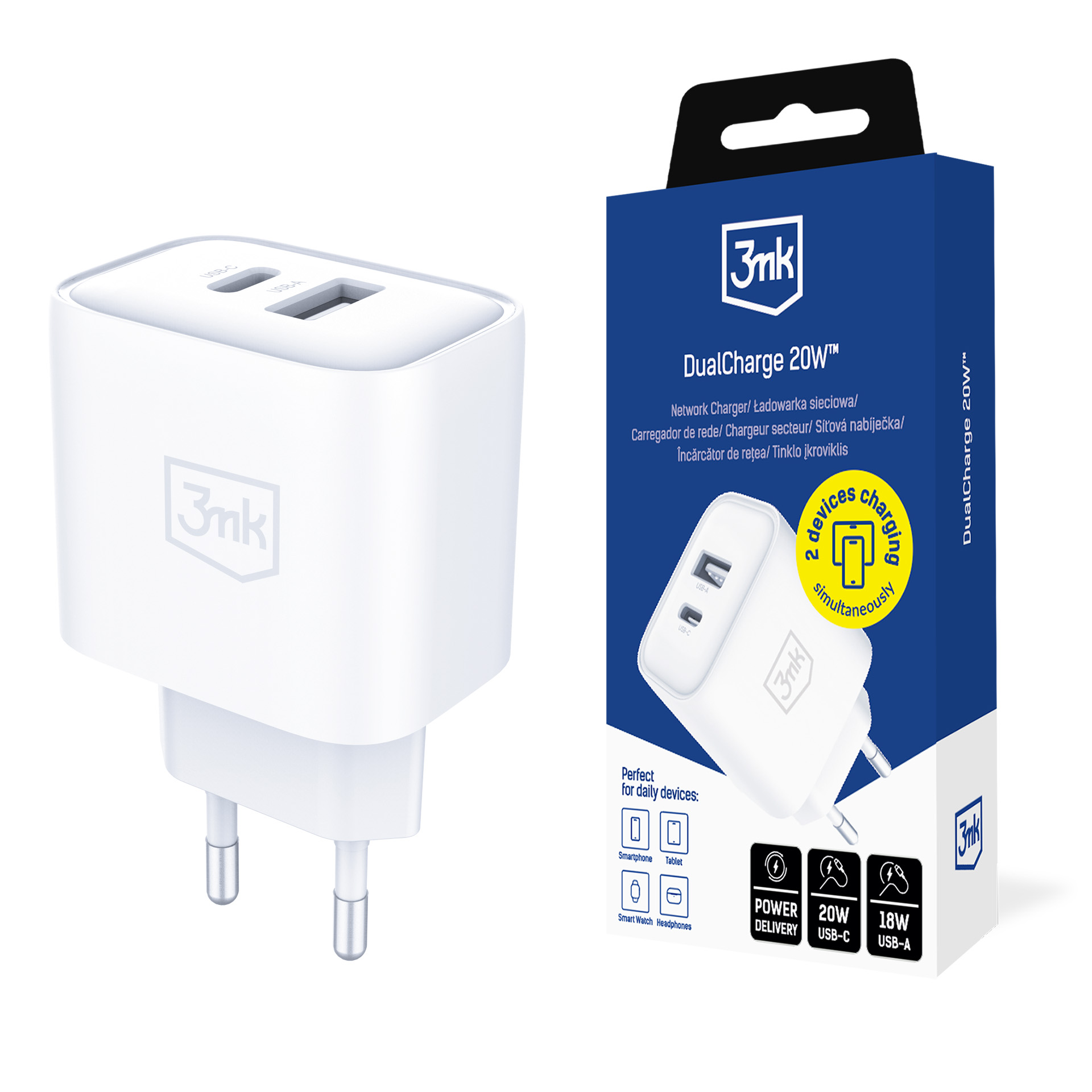 3mk Protection Piederumi – 3mk DualCharge