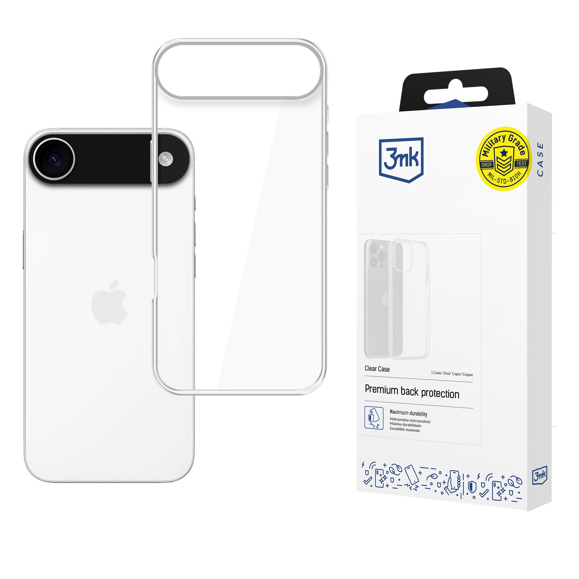 3mk Viedtālruņa apvalks iPhone 17 Air - skaidrs