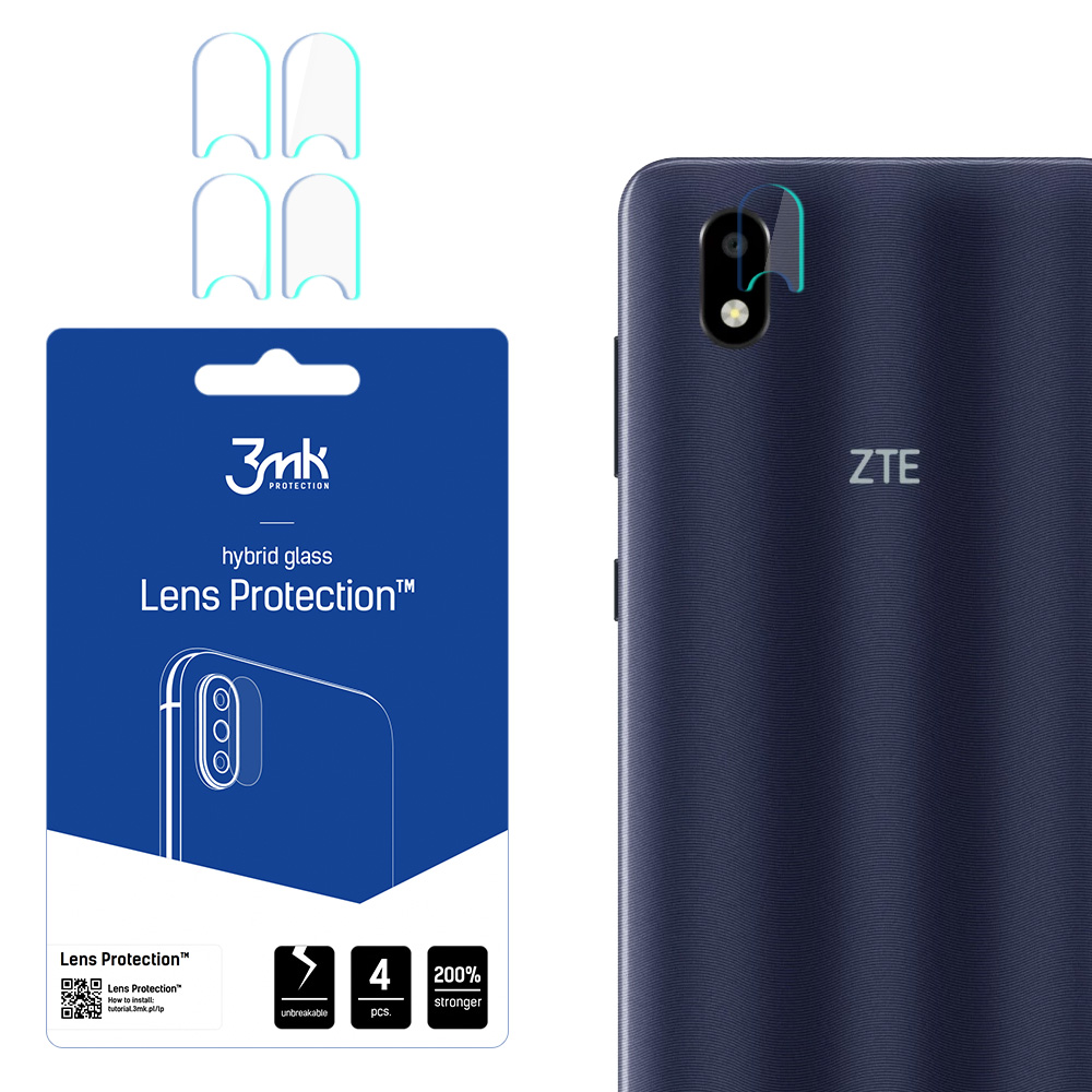 3mk Lens Protection – kameras objektīva aizsargs modelim ZTE Blade A3 2020