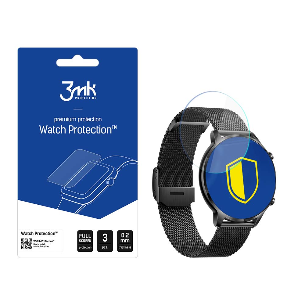 3mk Watch Protection ARC – viedpulksteņa ekrāna aizsargs modelim Manta Kelly SWU301
