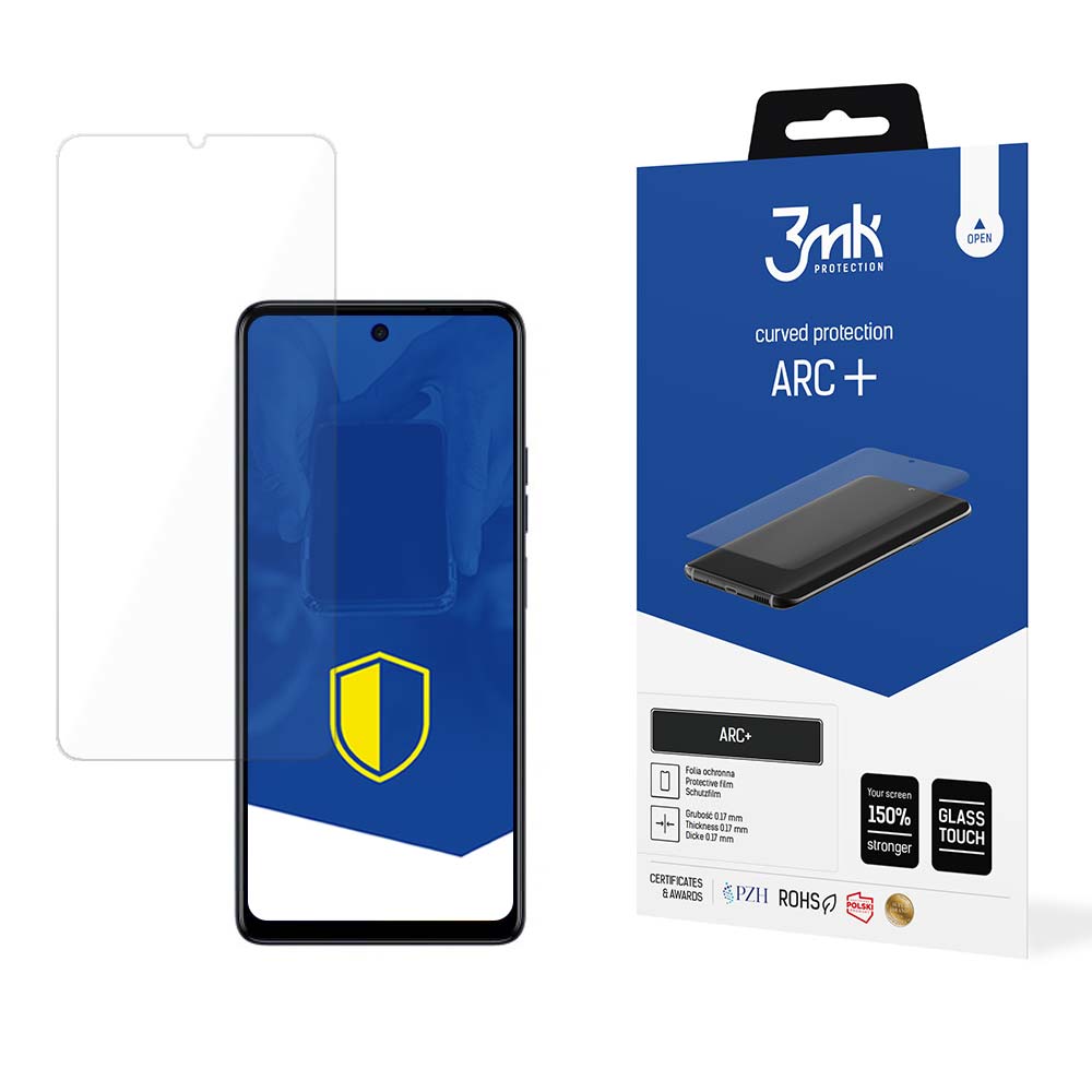 3mk ARC+ – tālruņa ekrāna aizsargs modelim Tecno Spark 10