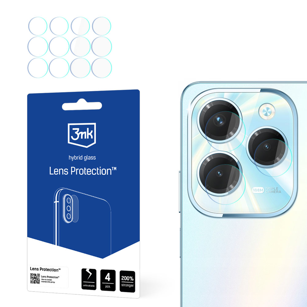 3mk Lens Protection – kameras objektīva aizsargs modelim Infinix Hot 40/Hot 40 Pro
