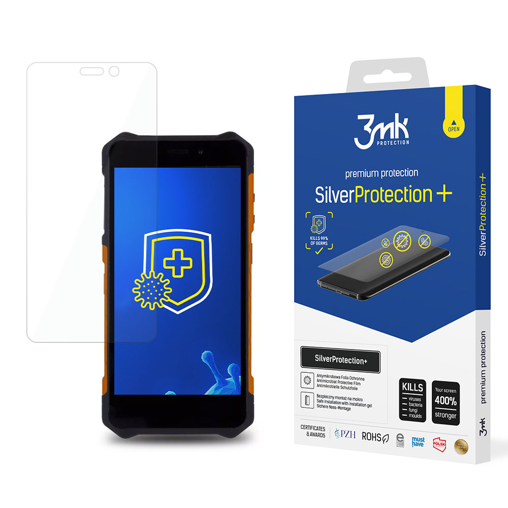 3mk SilverProtection+ – tālruņa ekrāna aizsargs modelim MyPhone Hammer Iron 3 LTE