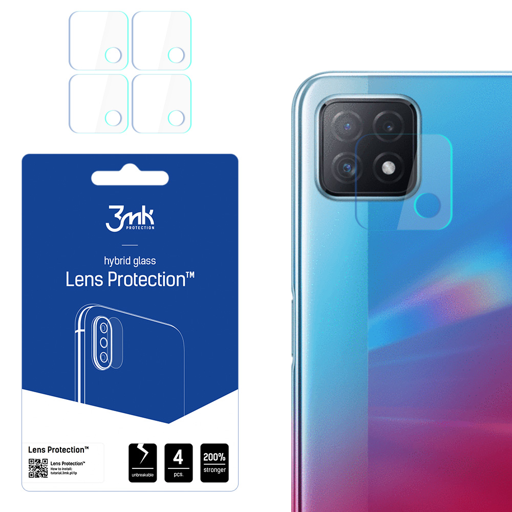 3mk Lens Protection – kameras objektīva aizsargs modelim Oppo A73 5G