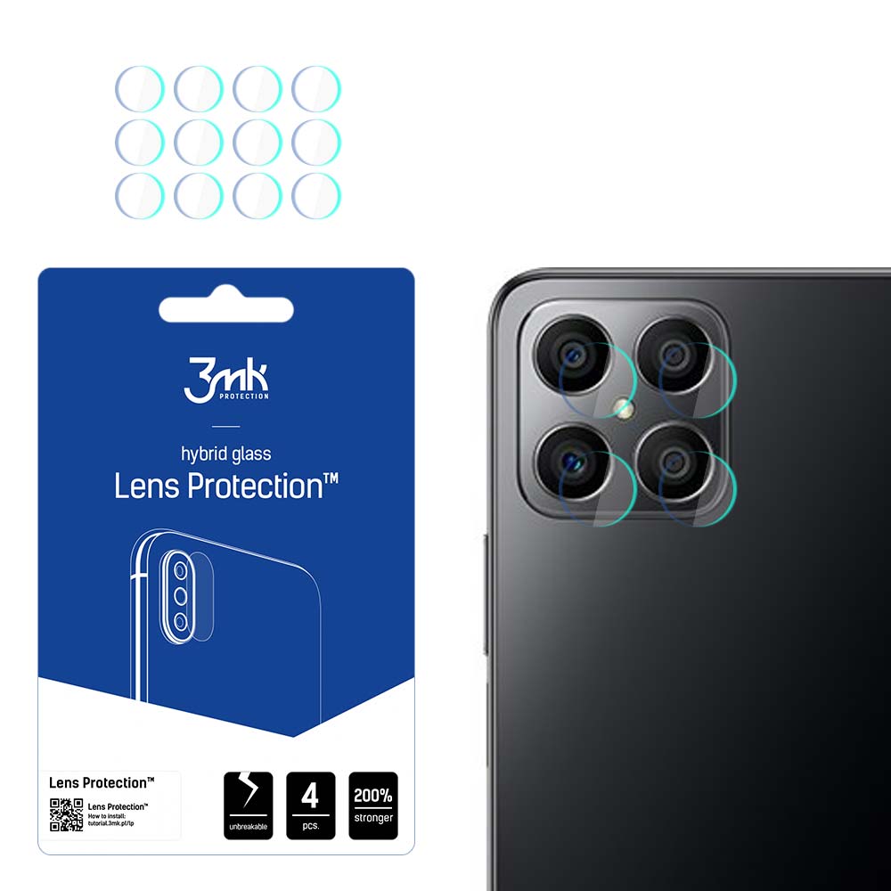 3mk Lens Protection – kameras objektīva aizsargs modelim Honor X8 5G
