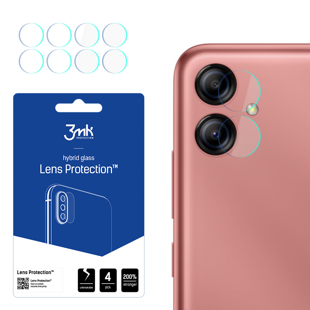 3mk Lens Protection – kameras objektīva aizsargs modelim Samsung Galaxy A04e