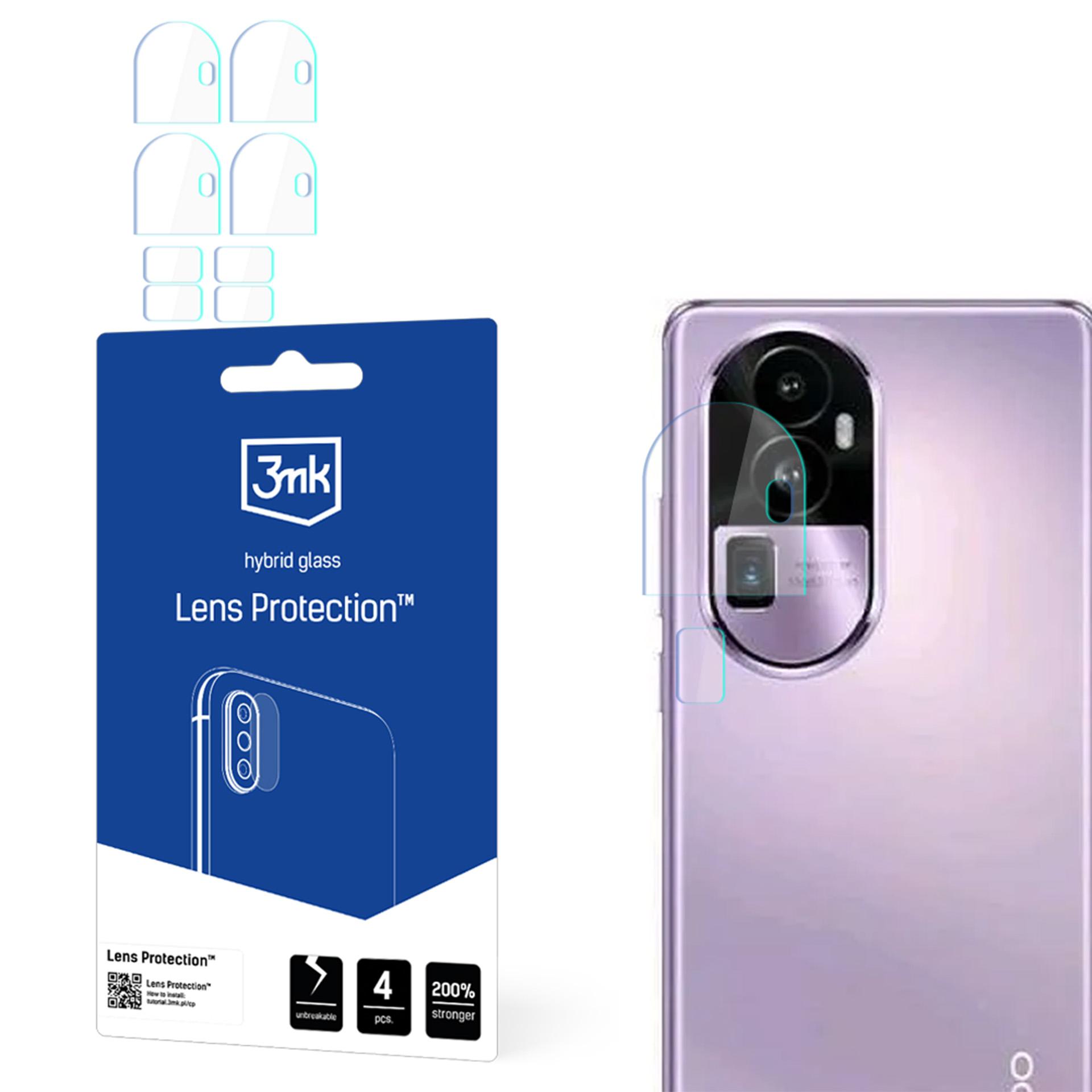 3mk Lens Protection – kameras objektīva aizsargs modelim Oppo Reno 10 Pro+