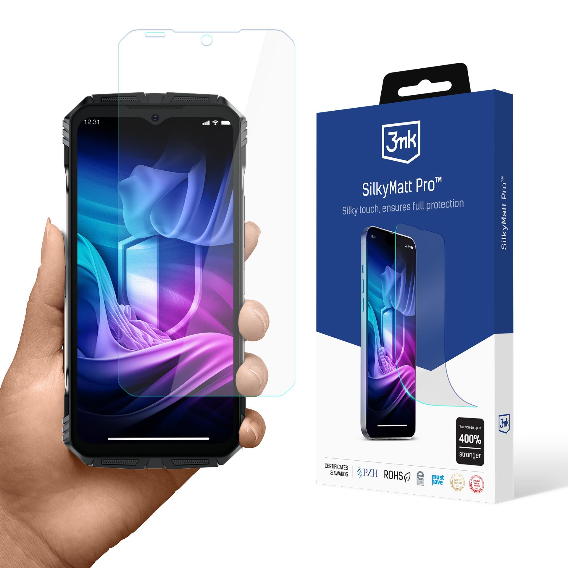 3mk Silky Matt Pro – tālruņa ekrāna aizsargs modelim Doogee S118
