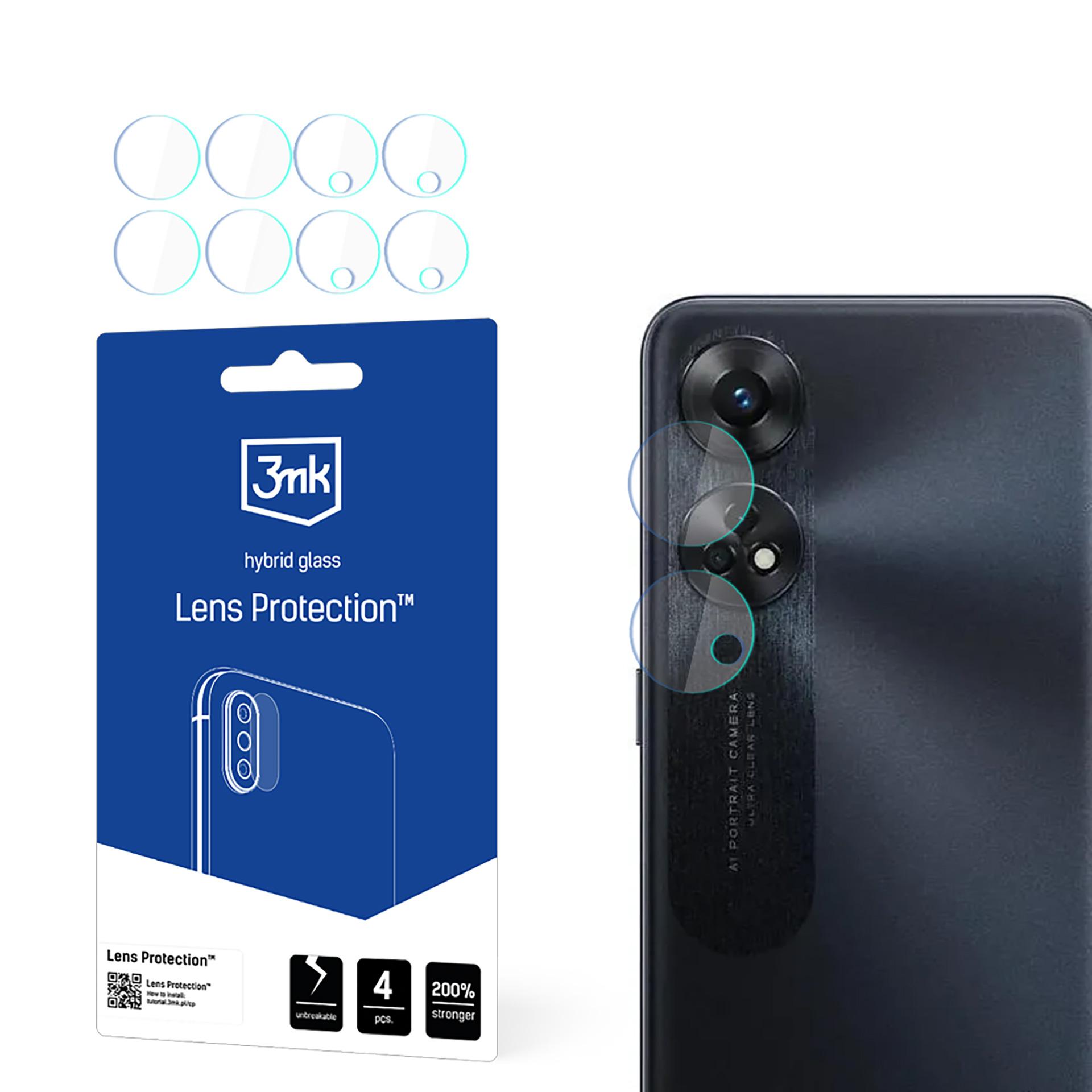 3mk Lens Protection – kameras objektīva aizsargs modelim Oppo Reno8 T 5G