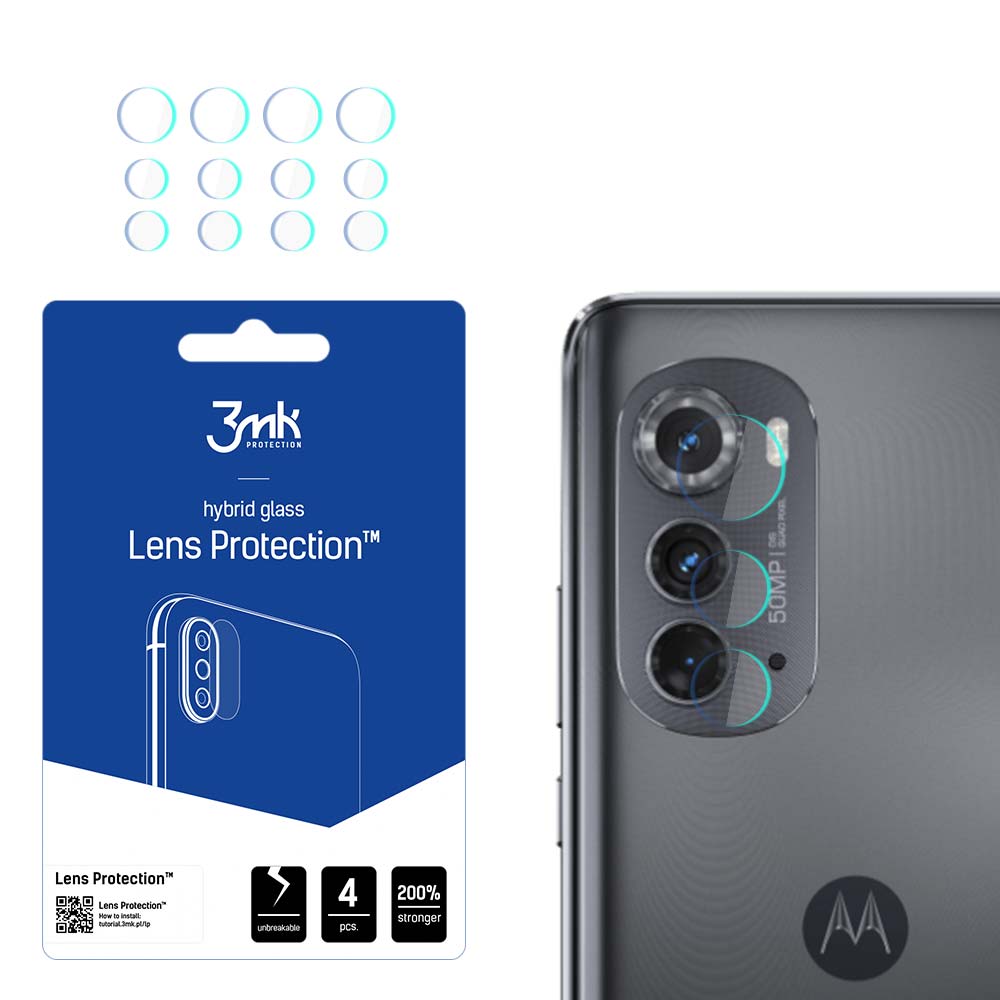 3mk Lens Protection — защита объектива камеры для Motorola Edge 2022