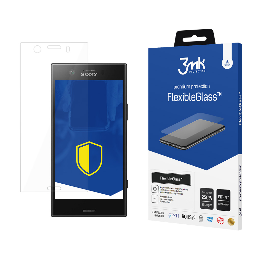 Sony Xperia XZ1 Compact – 3mk aizsargstikls FlexibleGlass™