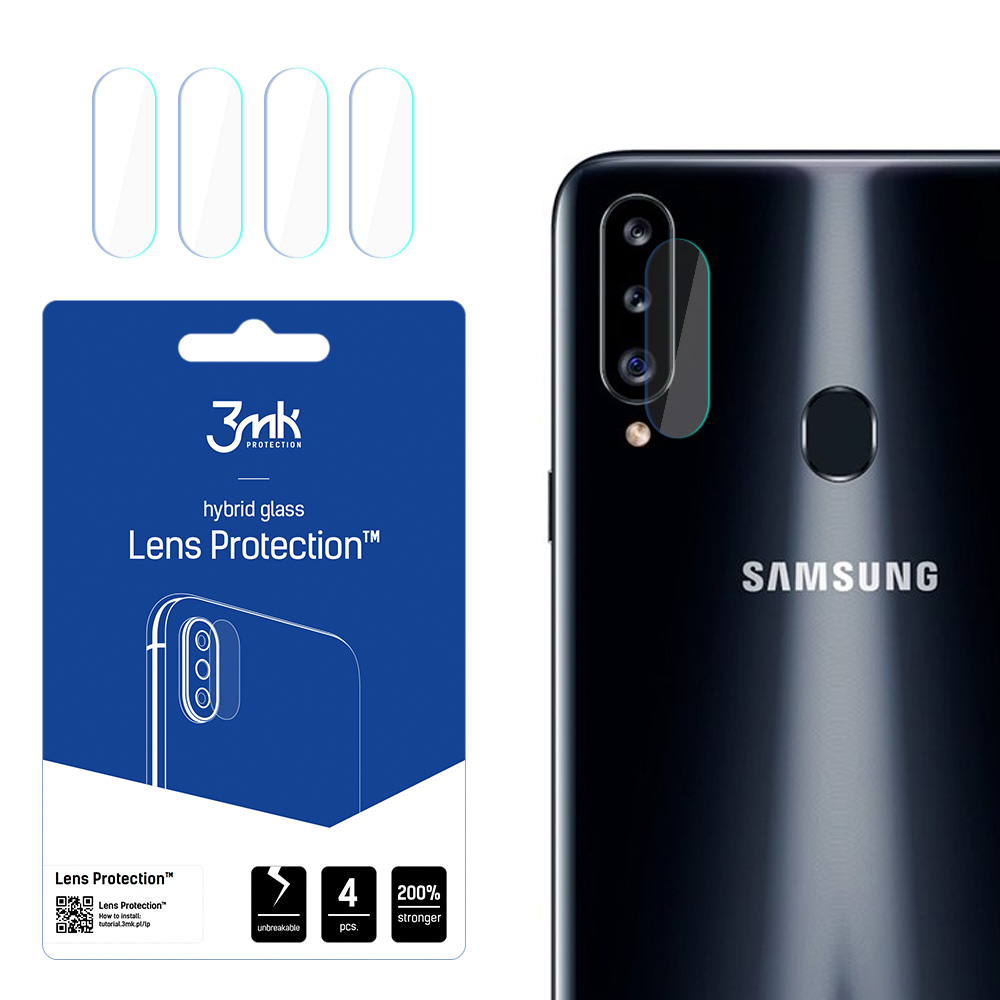 3mk Lens Protection – kameras objektīva aizsargs modelim Samsung Galaxy A20s