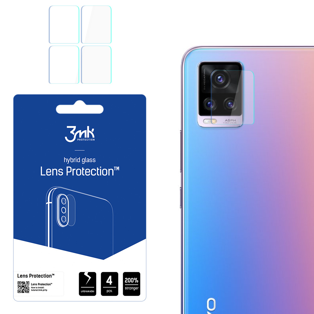 3mk Lens Protection – kameras objektīva aizsargs modelim Vivo V20