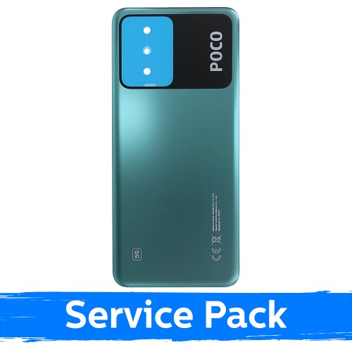 Back Cover Compatible With Xiaomi Poco X5 5G / Wildcat Blue / (Service Pack)
