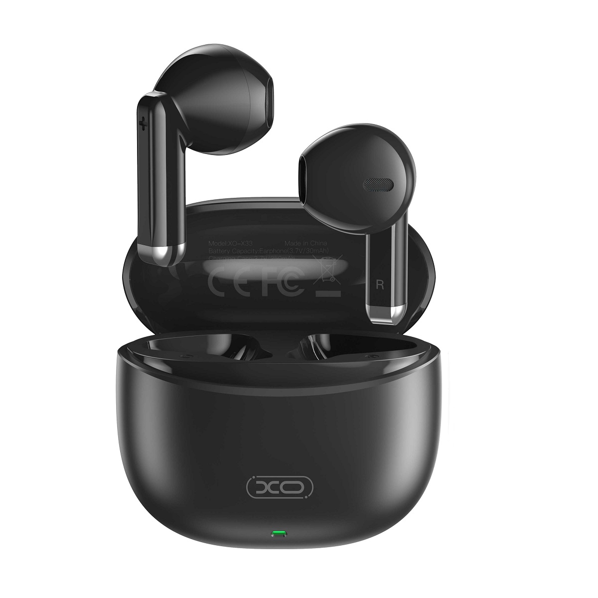 XO Bluetooth TWS austiņas X33, melnas