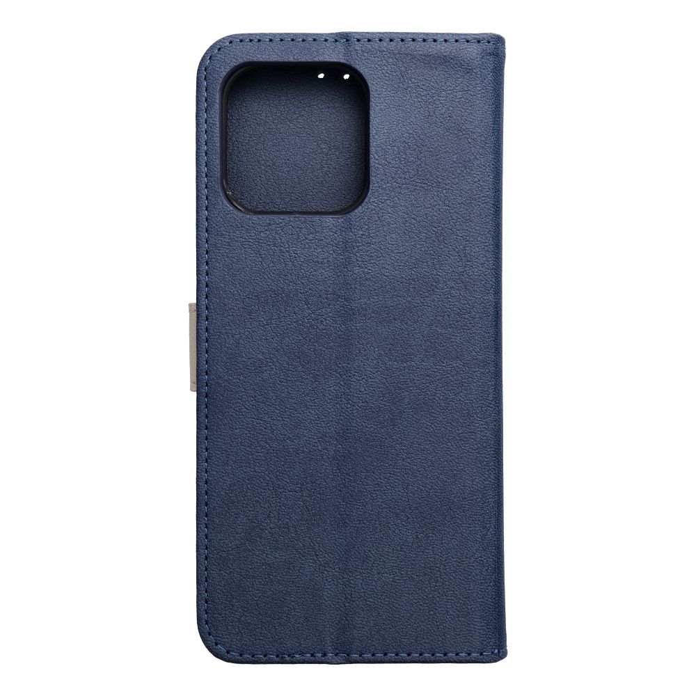Tumši zils un krēmkrāsas Split Book atverams maciņš Motorola G57 POWER