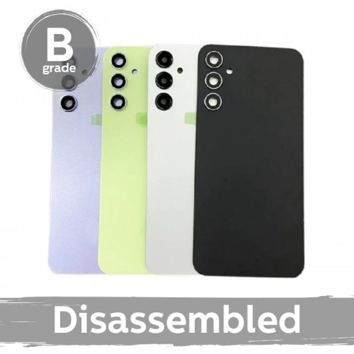 Back Cover Compatible With Samsung A346 A34 5G / Lime / with camera lens 100% original (9/10 Disassembled)