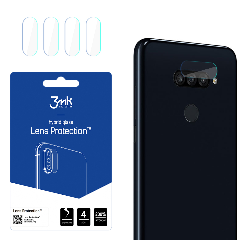 3mk Lens Protection – kameras objektīva aizsargs modelim LG K50S