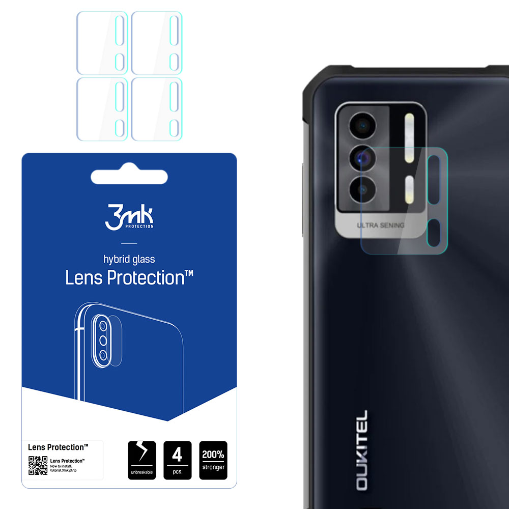 3mk Lens Protection – kameras objektīva aizsargs modelim Oukitel WP17
