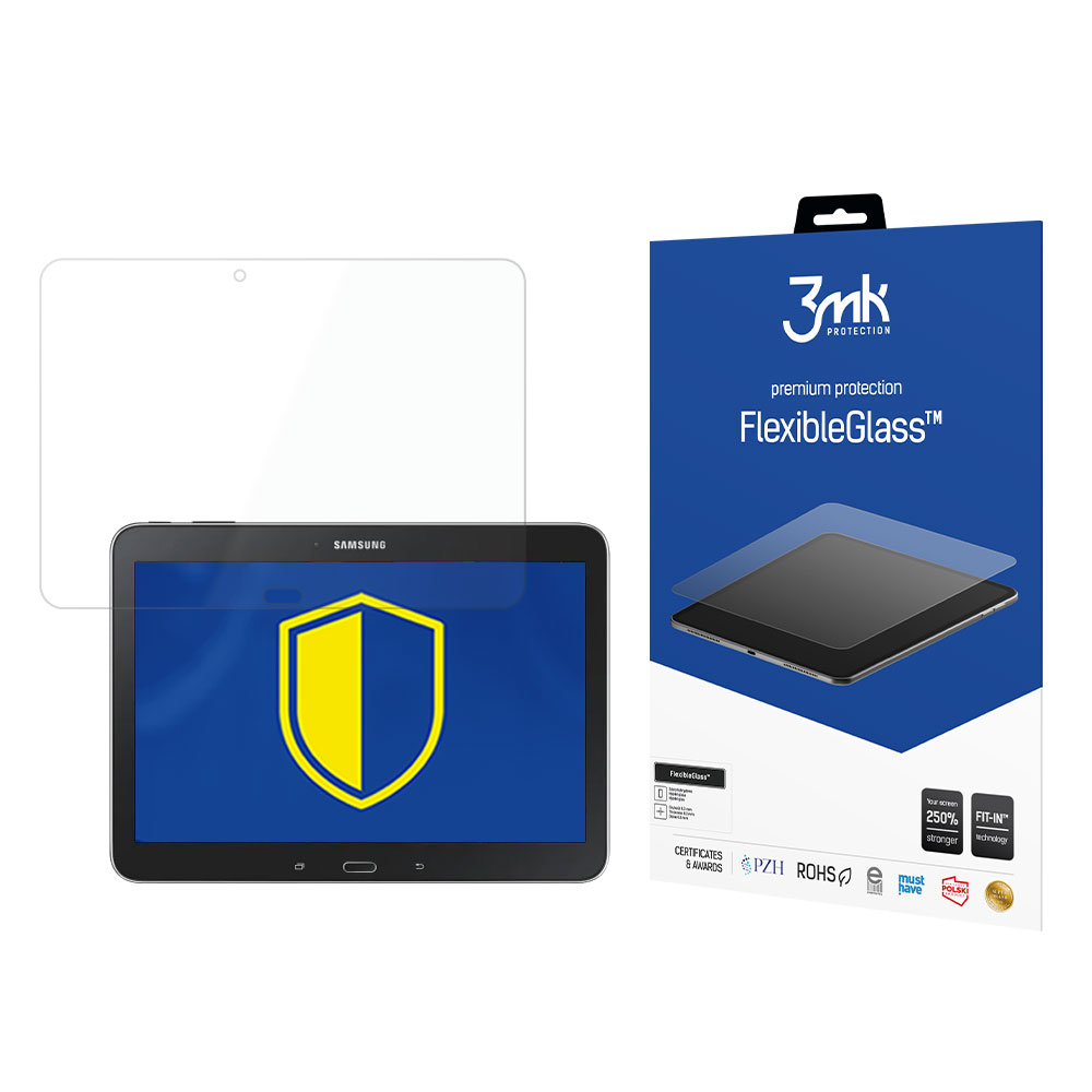 3mk FlexibleGlass (līdz 11") – planšetdatora ekrāna aizsargs modelim Samsung Galaxy Tab 4 10.1 T530