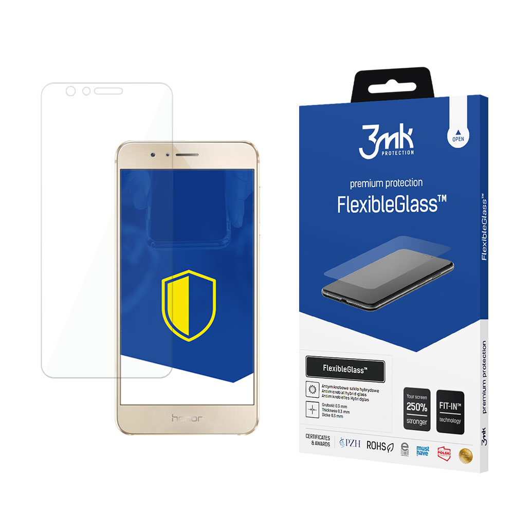 3mk FlexibleGlass™ hibrīdais stikls Honor 8