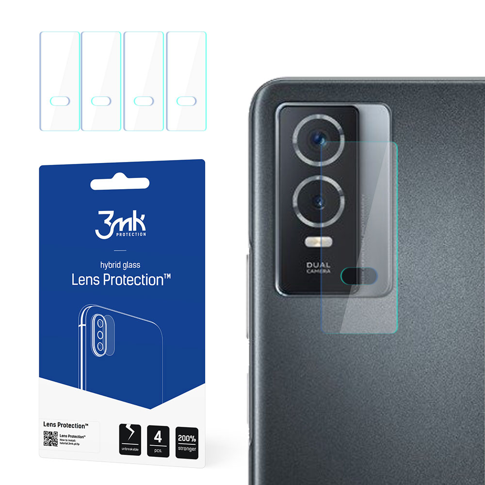 3mk Lens Protection – kameras objektīva aizsargs modelim Vivo Y74s