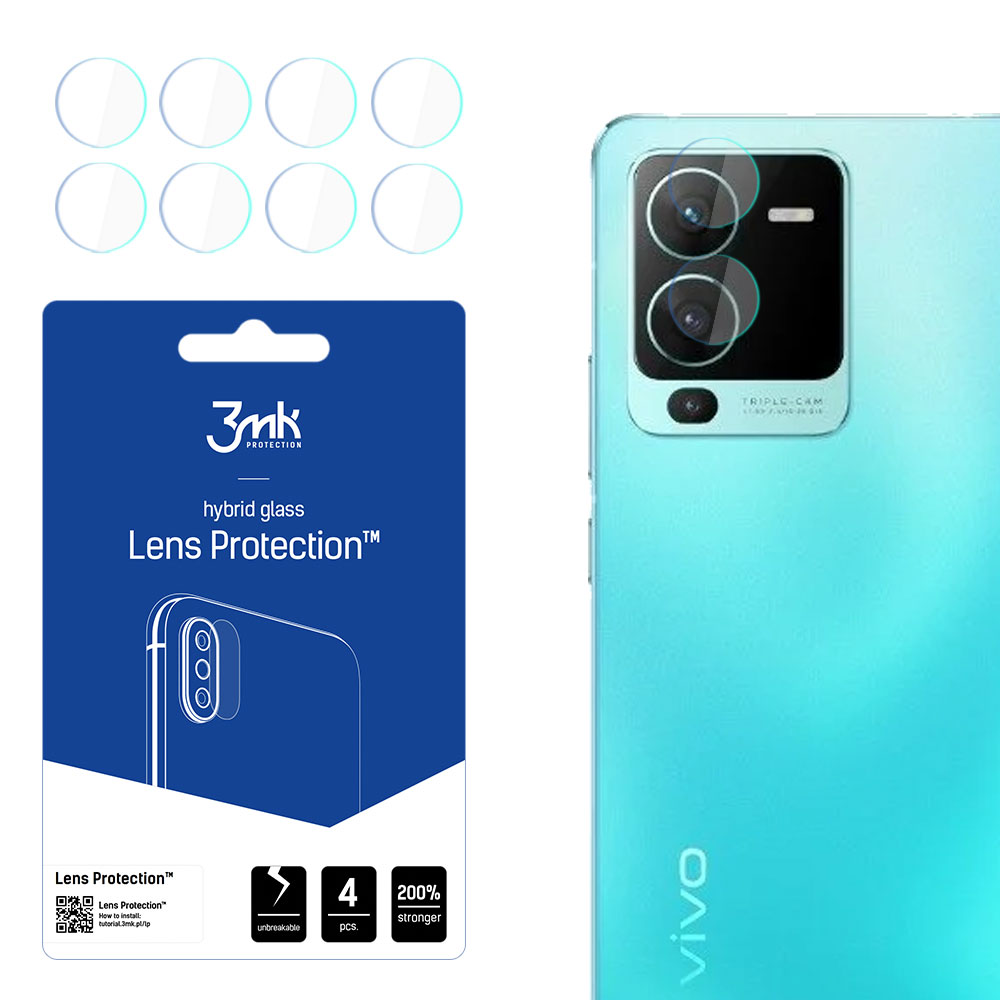 3mk Lens Protection – kameras objektīva aizsargs modelim Vivo S15