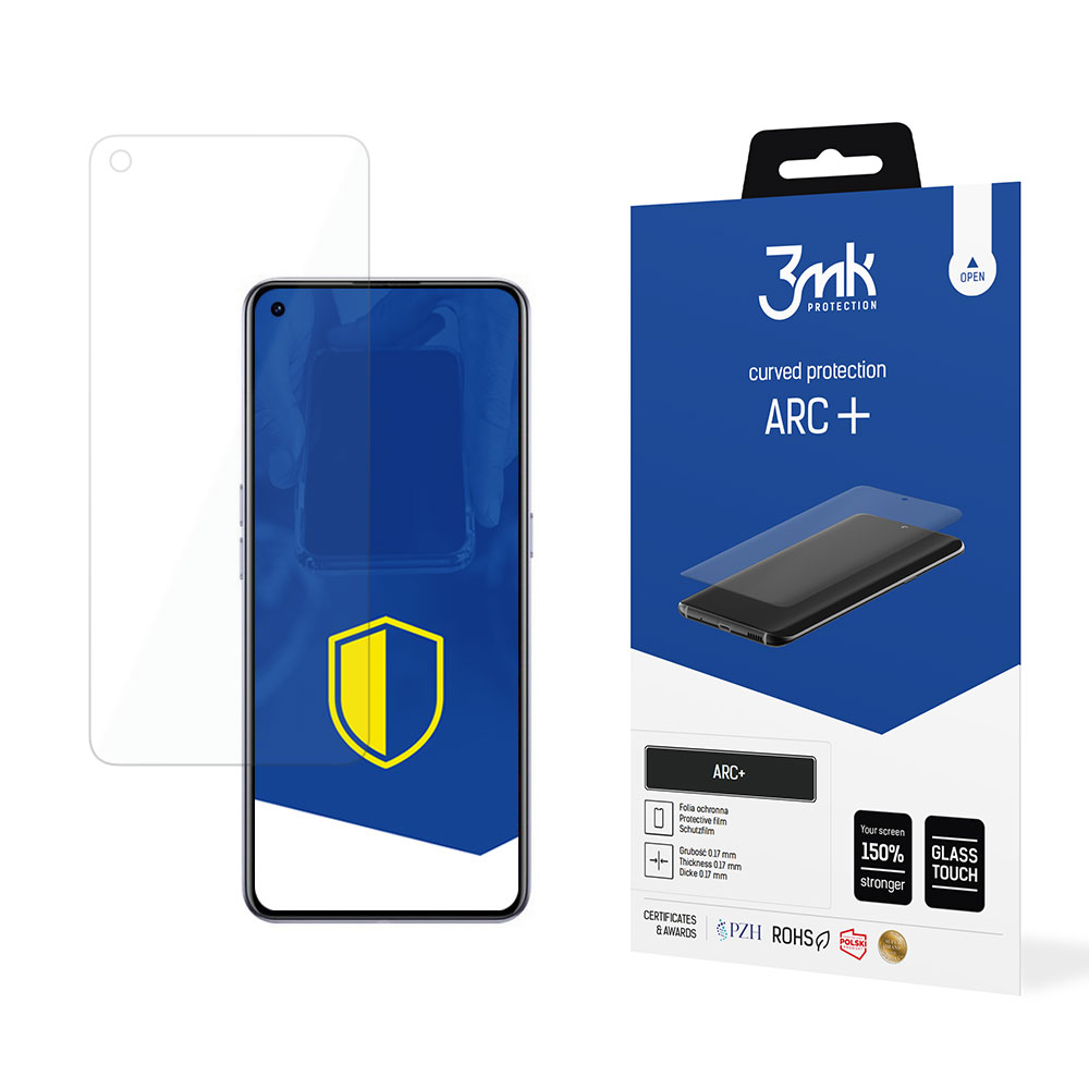 3mk ARC+ – tālruņa ekrāna aizsargs modelim Realme X7 Pro 5G