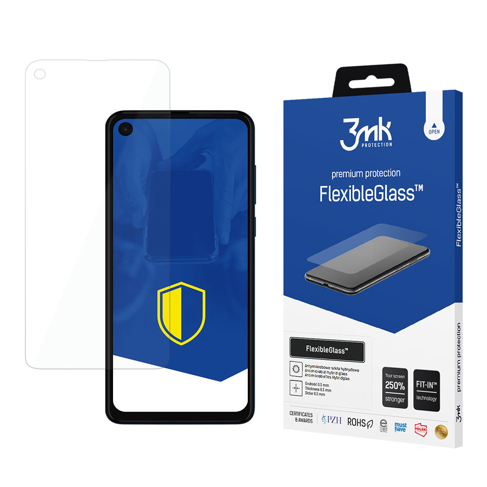 Hibrīdais stikls 3mk FlexibleGlass™ priekš Motorola One Vision