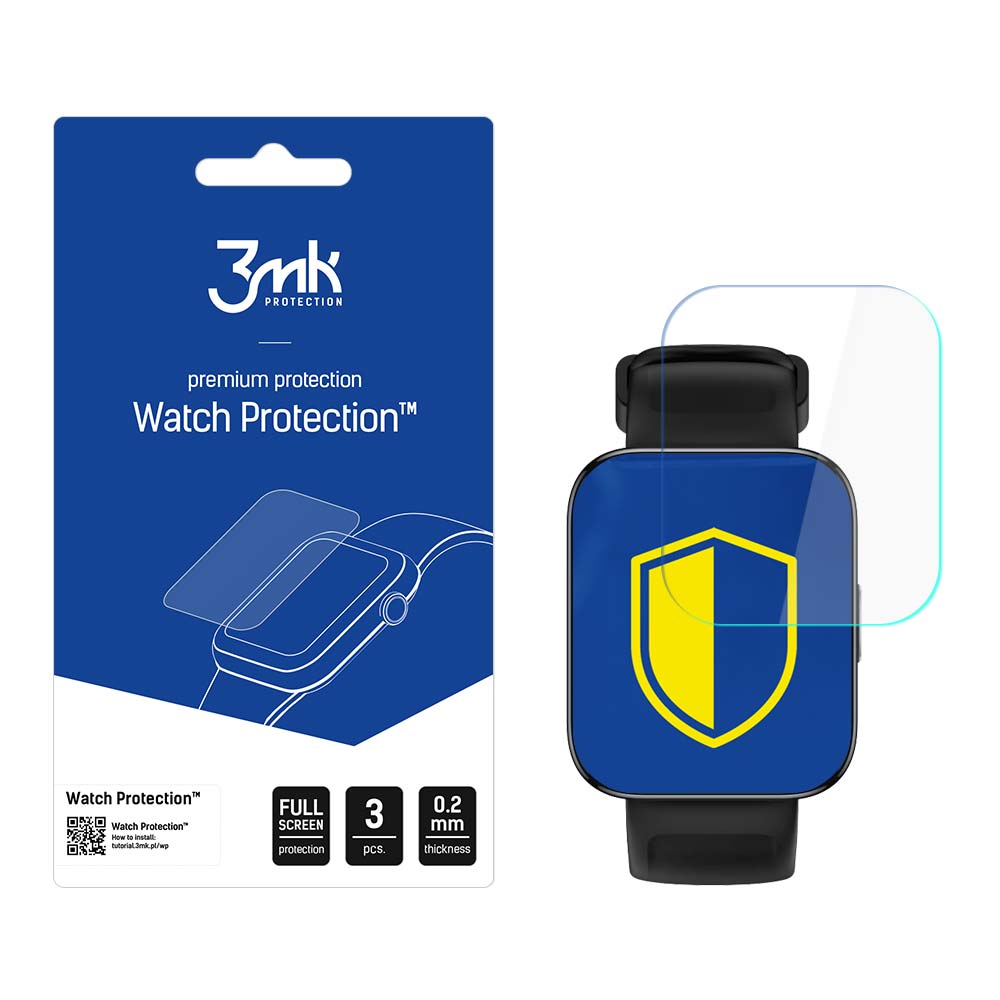 3mk Watch Protection ARC – viedpulksteņa ekrāna aizsargs modelim Realme Watch 3