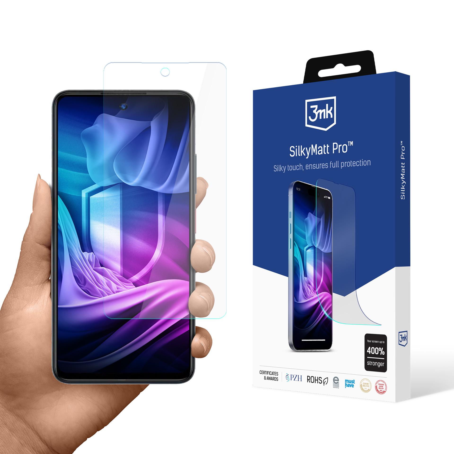 3mk Silky Matt Pro – tālruņa ekrāna aizsargs modelim ZTE Blade V60 Smart