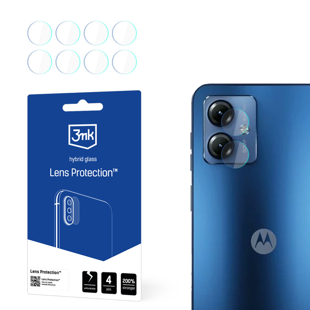 3mk Lens Protection – kameras objektīva aizsargs modelim Motorola Moto G14