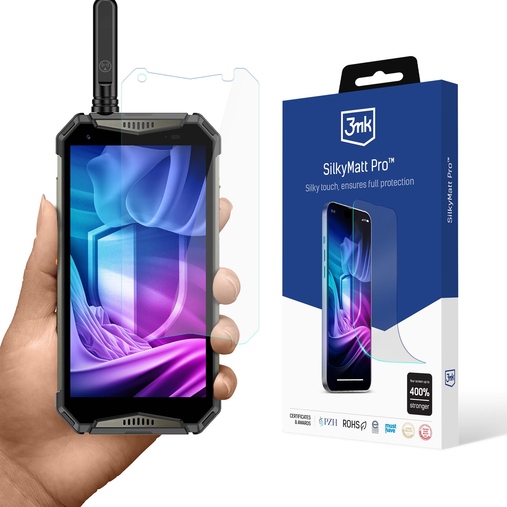 3mk Silky Matt Pro – tālruņa ekrāna aizsargs modelim Ulefone Armor 20WT
