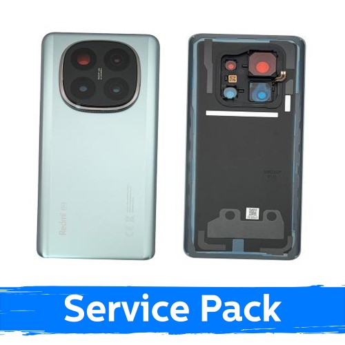 Back Cover Compatible With Xiaomi Redmi Note 14 Pro+ 5G / Frost Blue / (Service Pack)