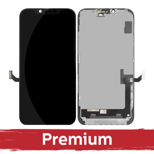 LCD Display Compatible With iPhone 14 Plus Black (SOFT OLED / Premium) /*Removable IC*/