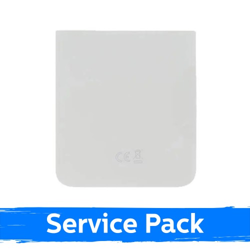 Задняя крышка для Samsung F761 Z Flip7 FE, белый (Service Pack)