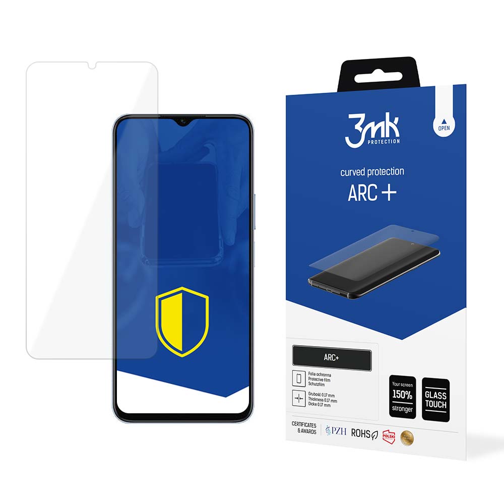 3mk ARC+ – tālruņa ekrāna aizsargs modelim Honor X6