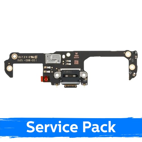 Uzlādes ligzda, saderīga ar Google Pixel 10 Pro XL ar lokano kabeli / plate (Service Pack)