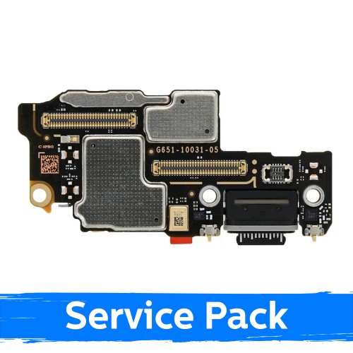Uzlādes ligzda, saderīga ar Google Pixel 9 Pro ar lokano kabeli / plate (Service Pack)