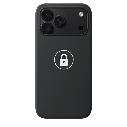 “Silicone Case v2” maciņš iPhone 18 Pro Max, melns, iepakojumā