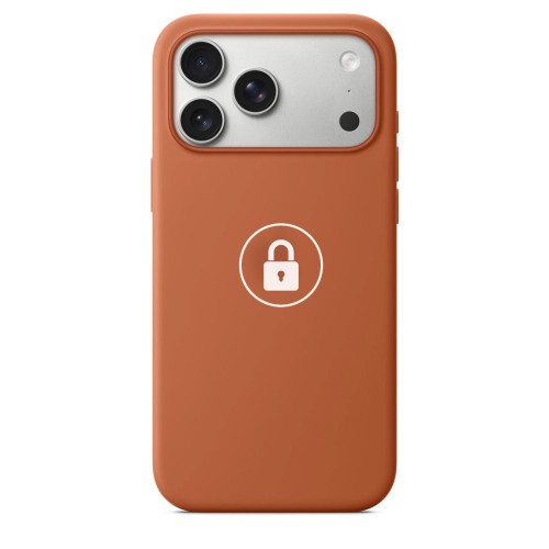 “Silicone Case v2” maciņš iPhone 18 Pro Max, terakota, iepakojumā