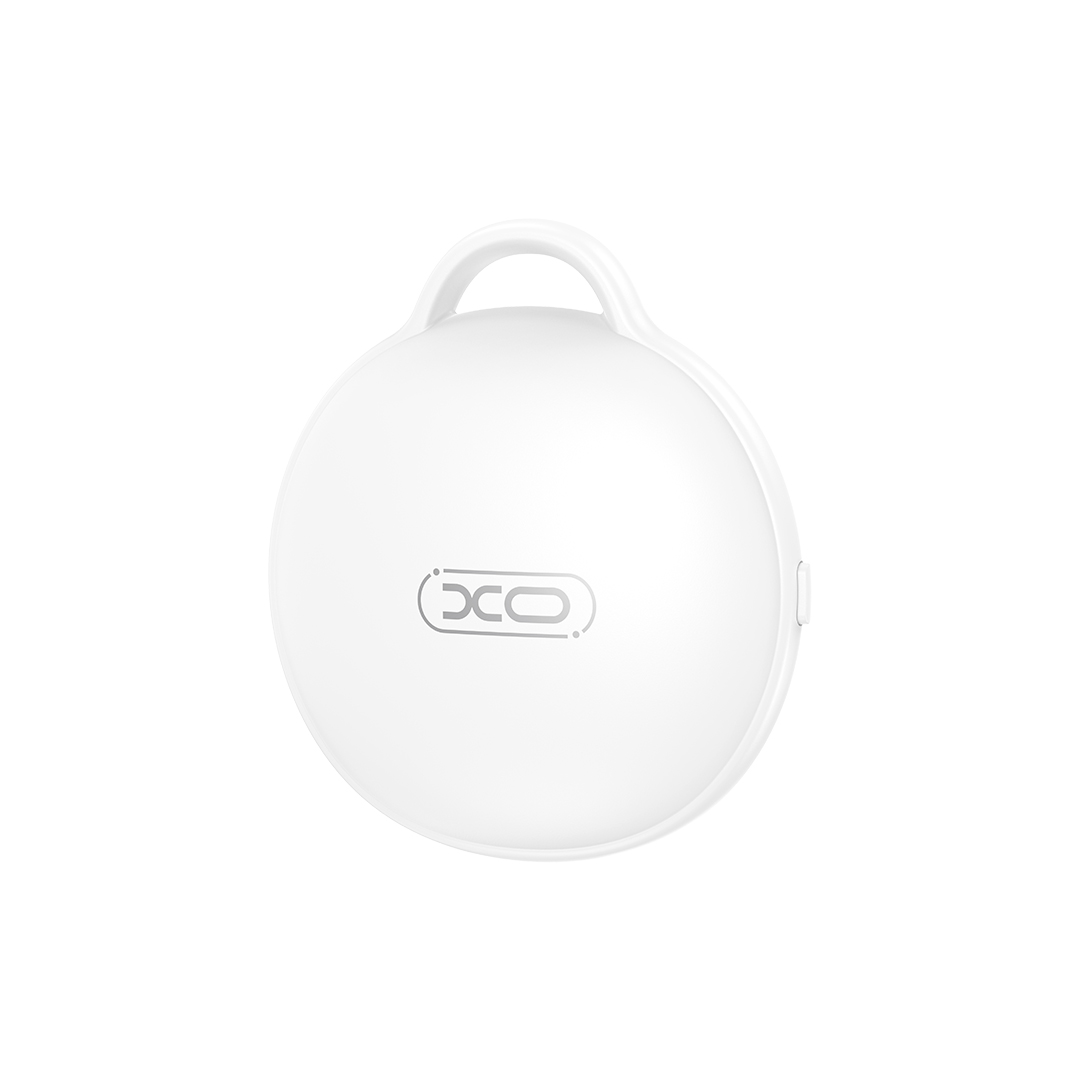 XO LP03 Bluetooth pretpazaudēšanas lietu izsekotājs, balts