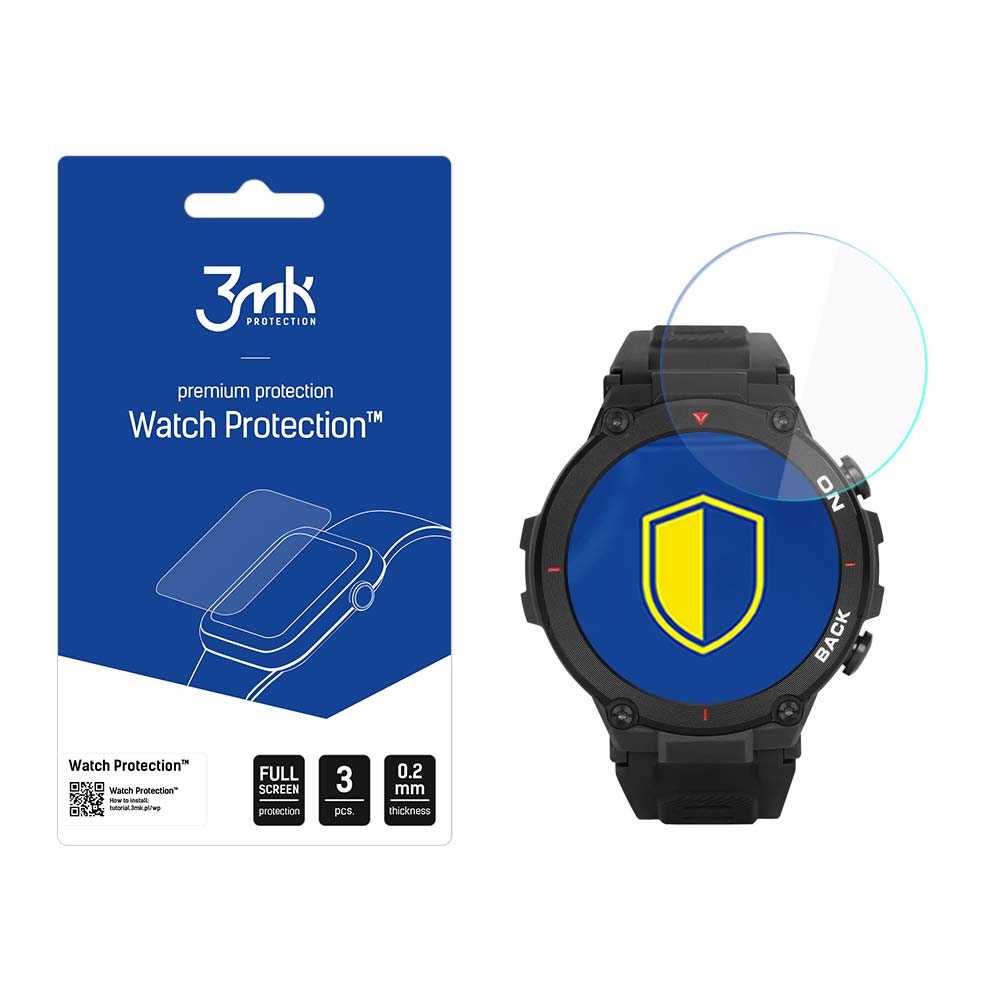 3mk Watch Protection FlexibleGlass – viedpulksteņa ekrāna aizsargs modelim Garett GRS