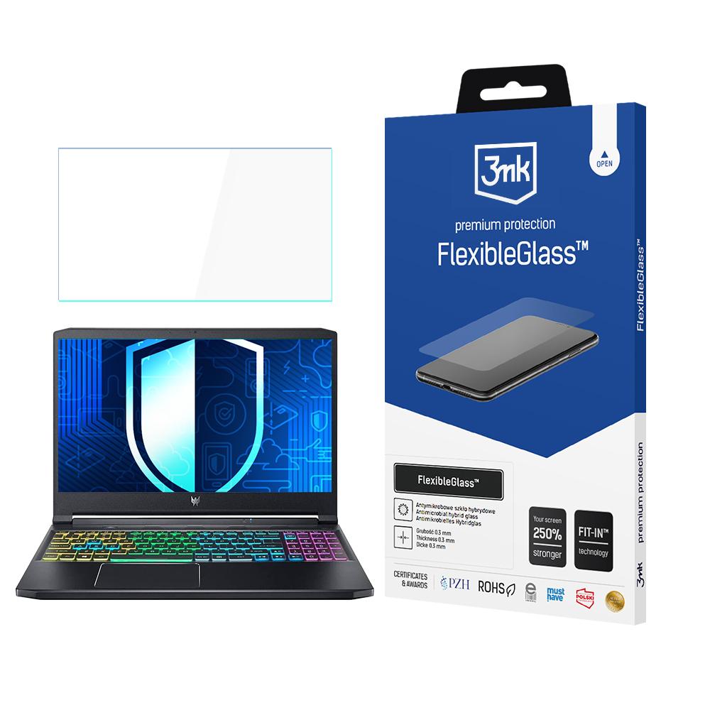 3mk FlexibleGlass (līdz 17") – datora ekrāna aizsargs modelim Acer Predator Triton 300