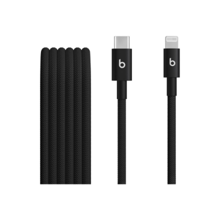 Apple (Apple USB-C to Lightning Pīts kabelis (1.5 m) - Bolt melns)