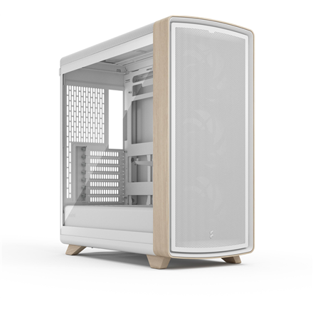 Fractal Design Summit ATX korpuss, Chalk White TG Clear Tint