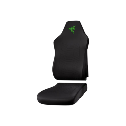 Razer krēsla pārvalks, melns/zaļš